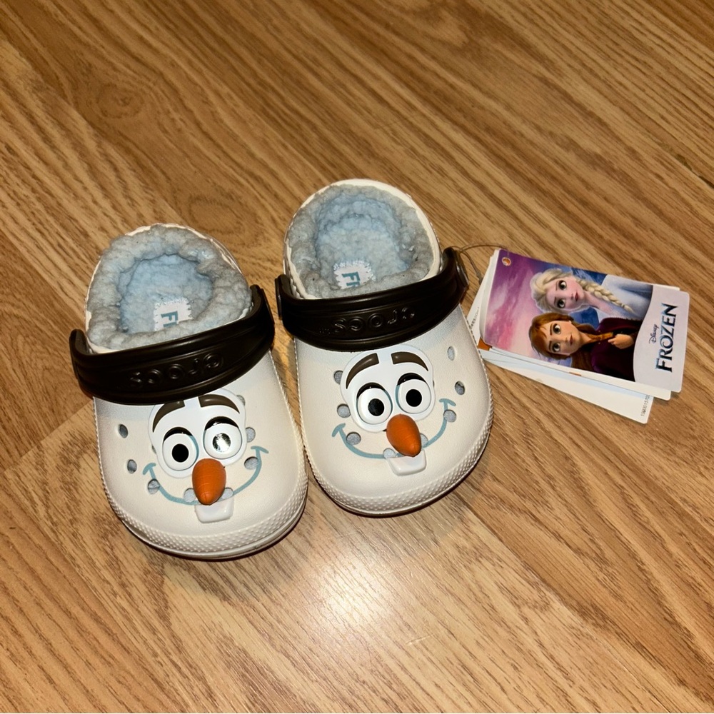 Brand New Toddler Frozen Olaf Disney Crocs